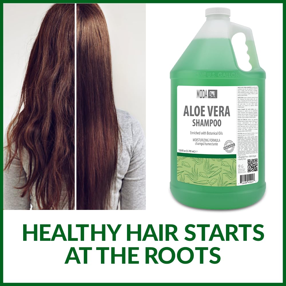 MODA Aloe Champú: cuidado diario para toda la familia sin crueldad.
