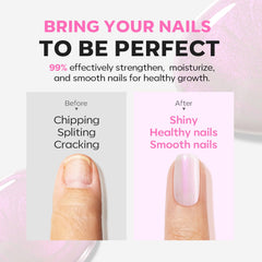 modelones: acabado perlado rosa que realza uñas con brillo natural.