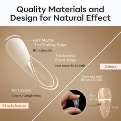 Modelones acabado semi-mate, adherencia mejorada para un aspecto suave