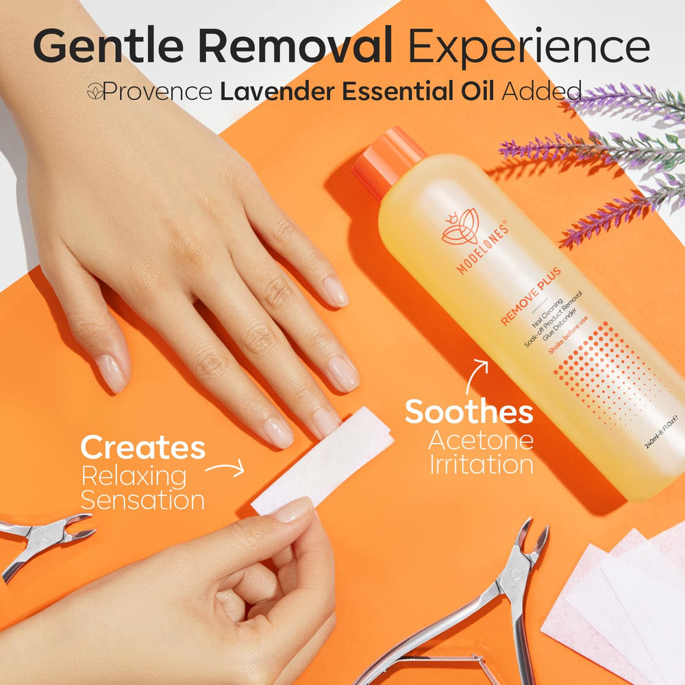 Modelones aceite jojoba: ingrediente humectante para las uñas durante la remoción.