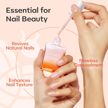 Fórmula con keratina y aceite de jojoba para uñas sanas.