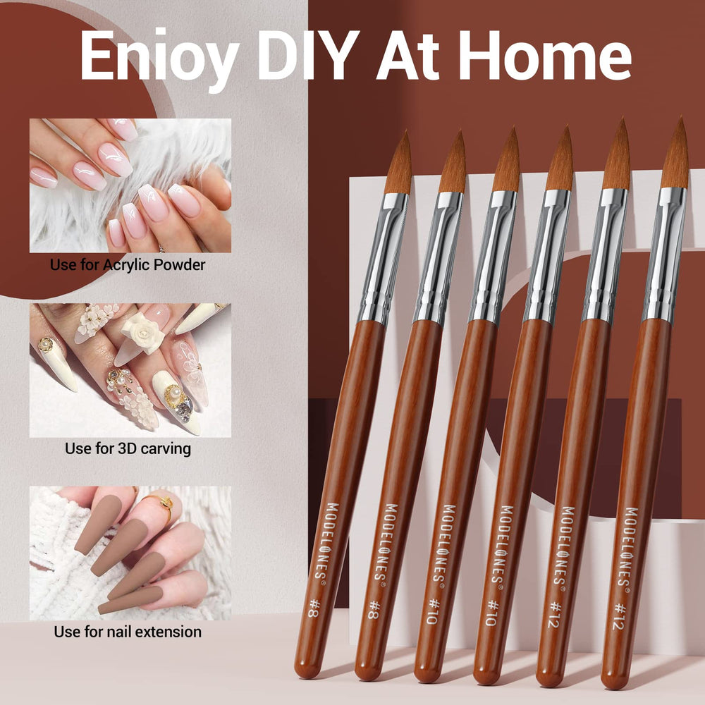 Pincel MODELONES para manicura en casa con resultado profesional