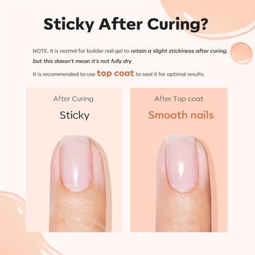 Apex y fortalecimiento con gel de modelones para uñas sólidas