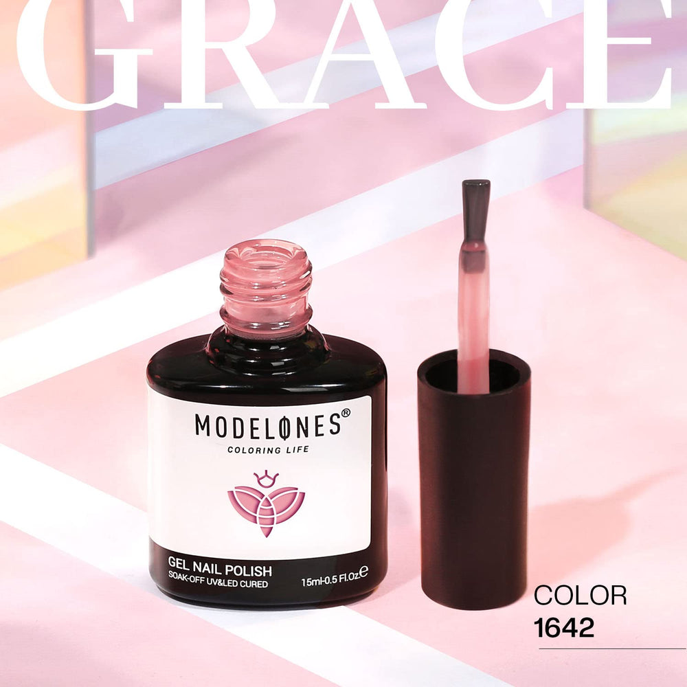 Modelones aplicación con pincel ancho facilita cobertura uniforme