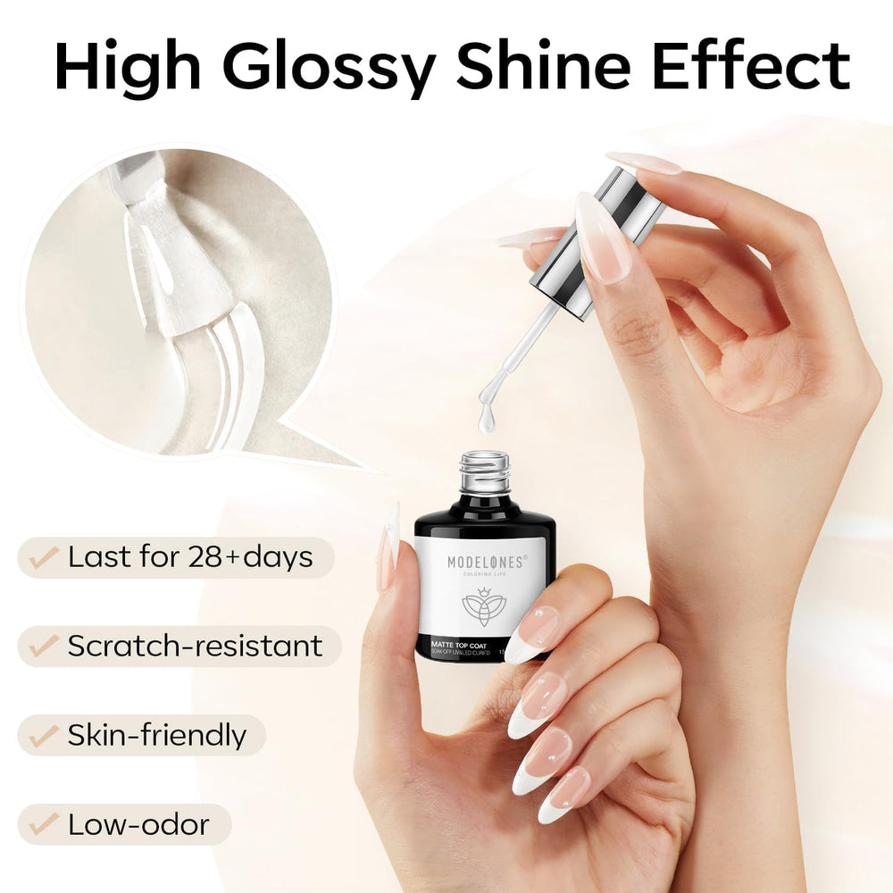 Modelones aplicacion suave capa mate en casa