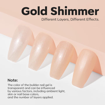 Aplicación suave con brocha integrada de modelones para uñas perfectas