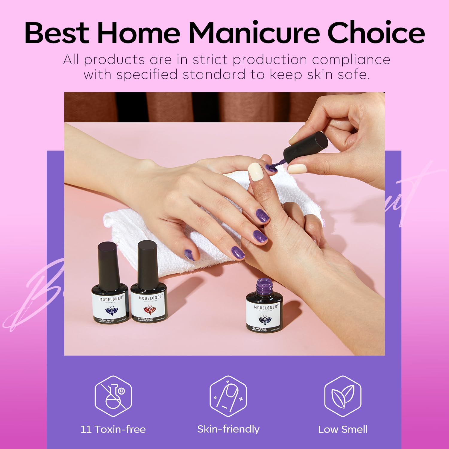 Modelones beginner-friendly nail art kit for DIY manicure projects
