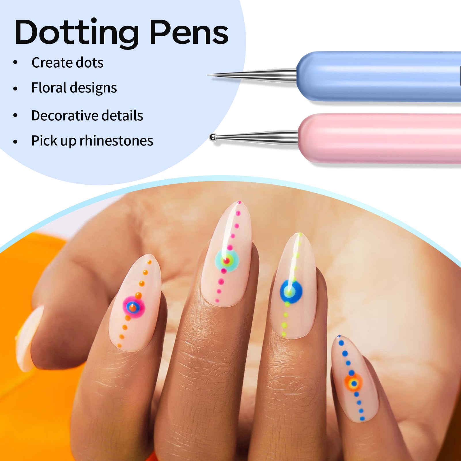 Modelones boligrafo de carving para uñas, precision en relieves.