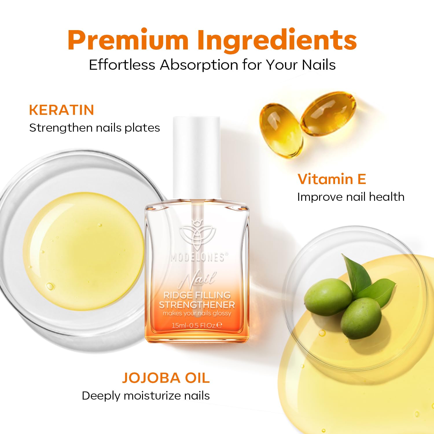 Modelones-brillo-natural-uñas: acabado claro y terso para una apariencia saludable.