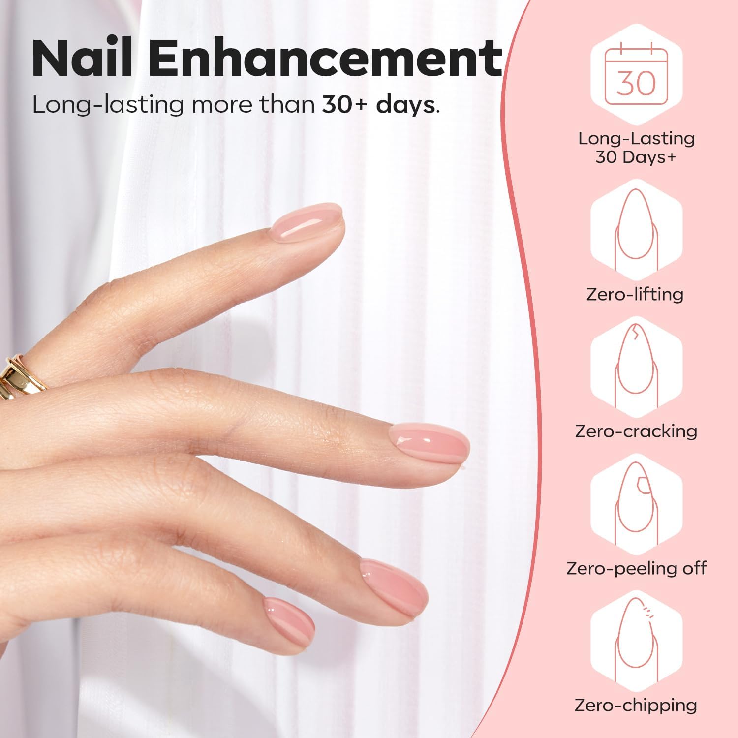 Modelones brillo uñas: sellado y brillo suave para acabado profesional