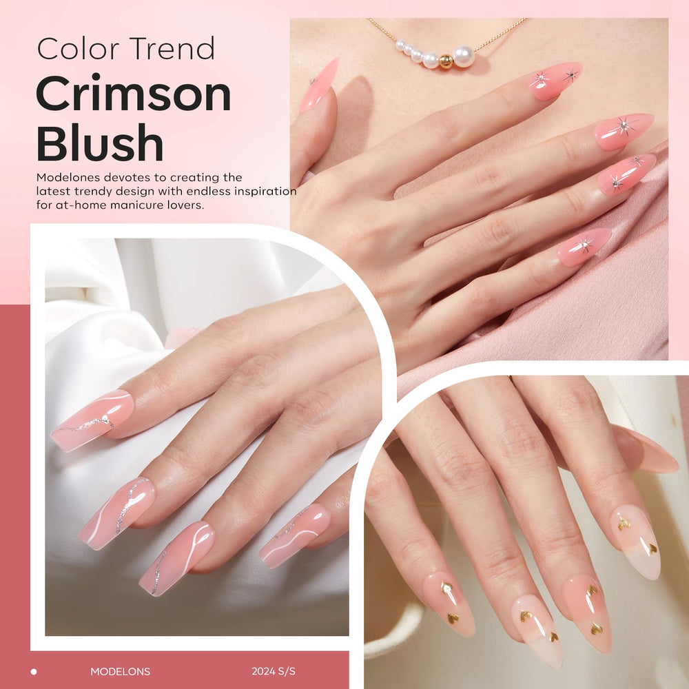 Modelones gel de construcción con brocha integrada: aplicación suave