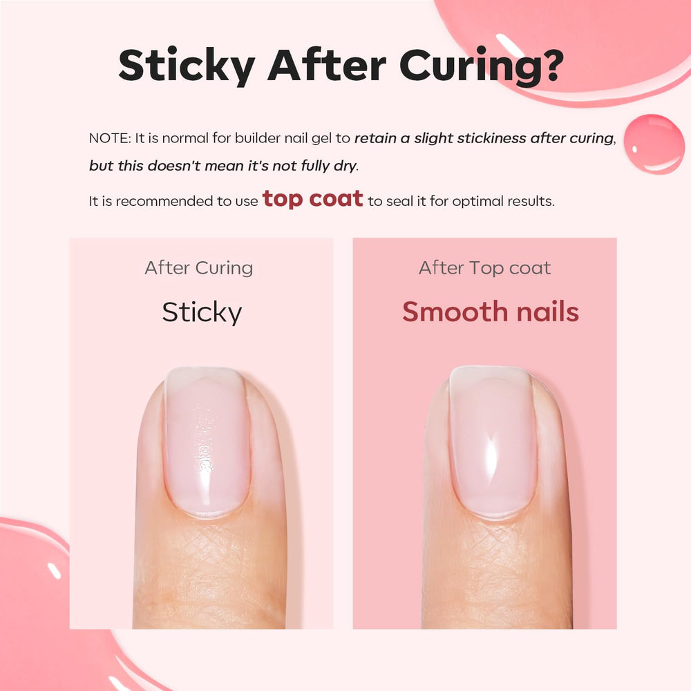 Modelones gel de construcción se cura en lámpara ultravioleta o led