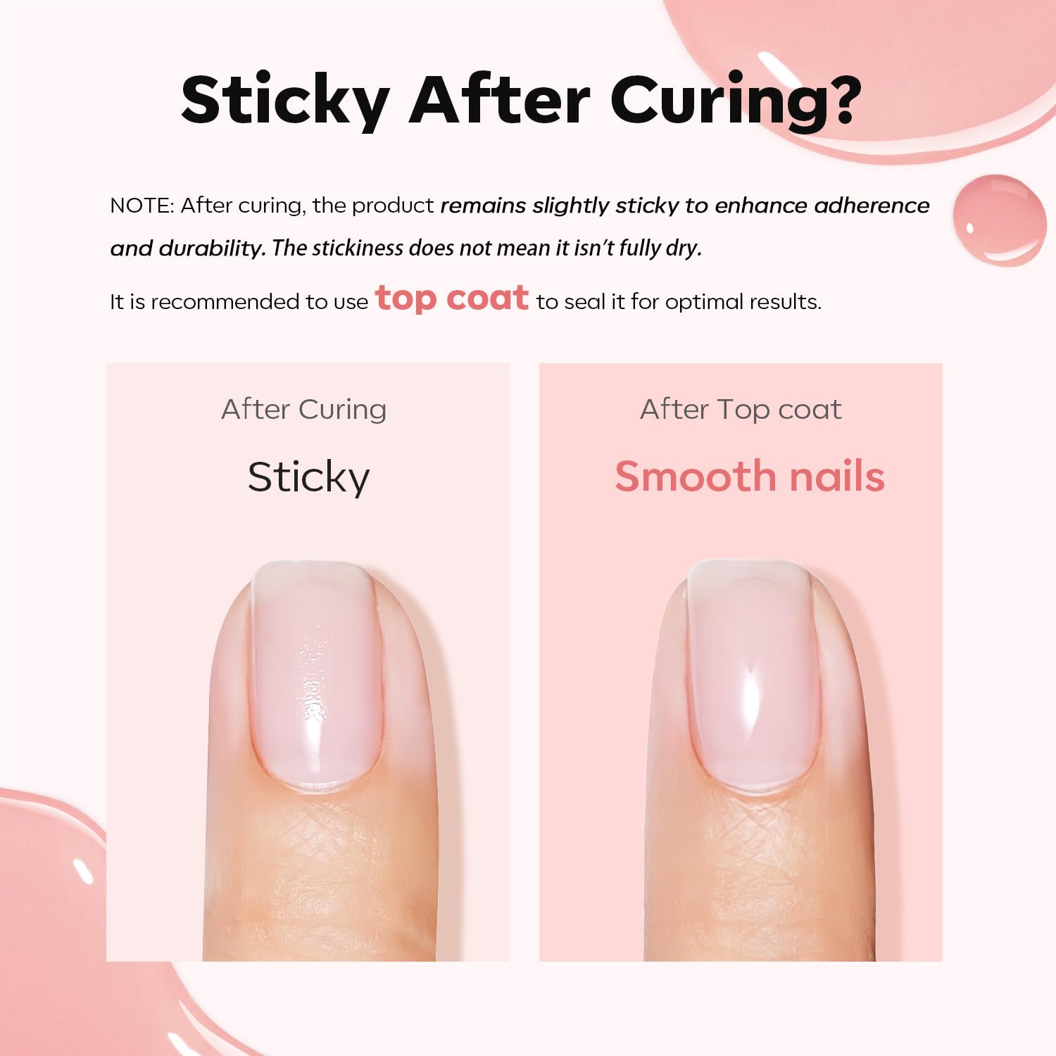 Modelones Builder Nail Gel extends nail length with natural thickness.