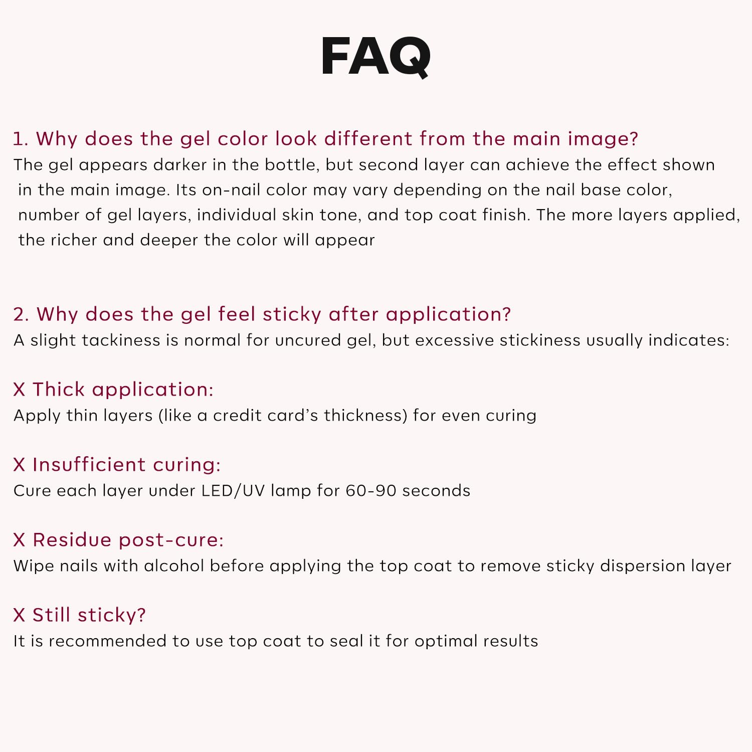 Modelones Builder Nail Gel cures under UV LED for fast results.