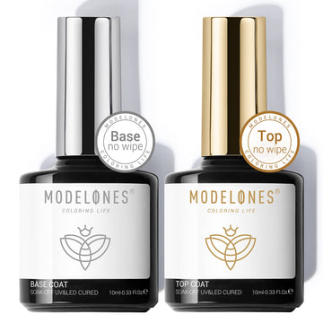 Modelones capa base gel 10 ml para adherencia duradera en casa