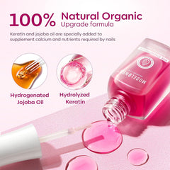 Modelones base protectora para uñas, capa base para una superficie suave.