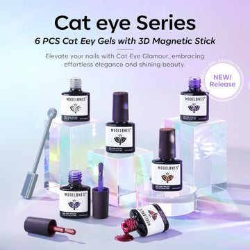 Modelones Cat Eye marrón con combinación cálida para estilo