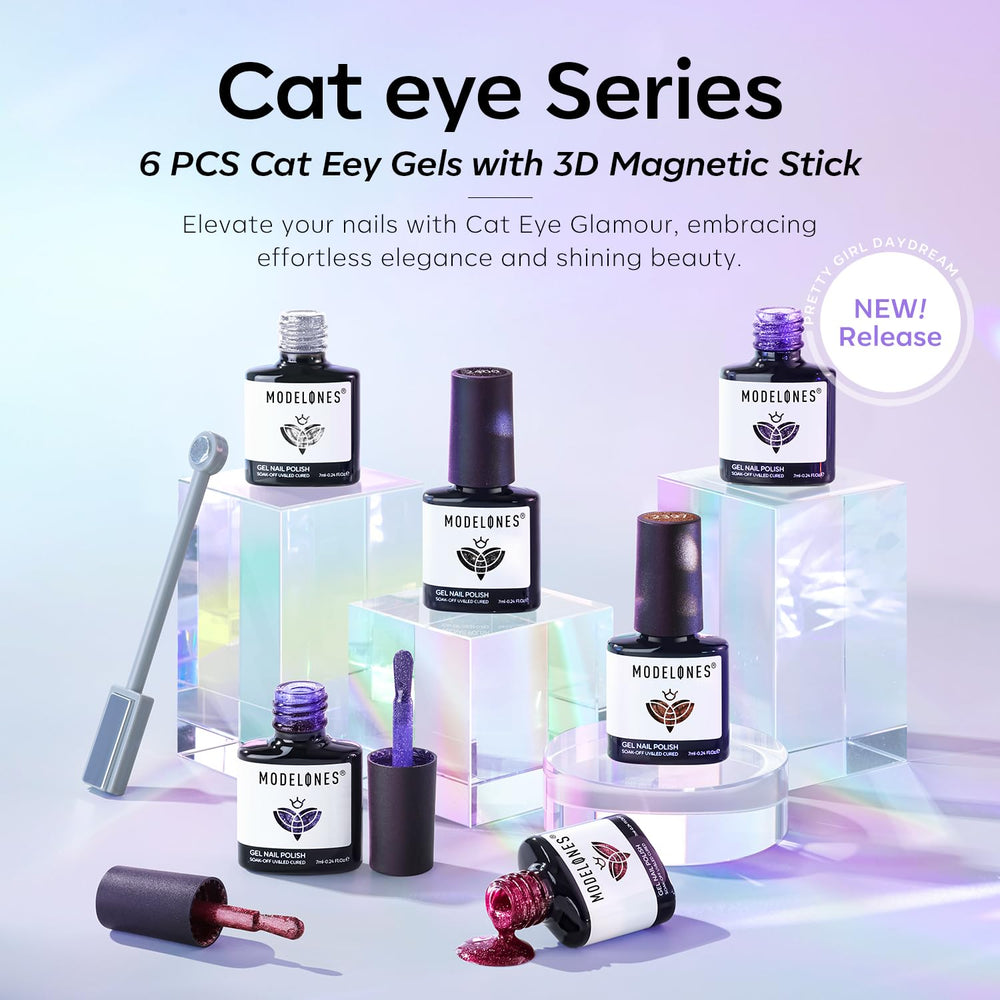 Modelones Cat Eye marrón con combinación cálida para estilo