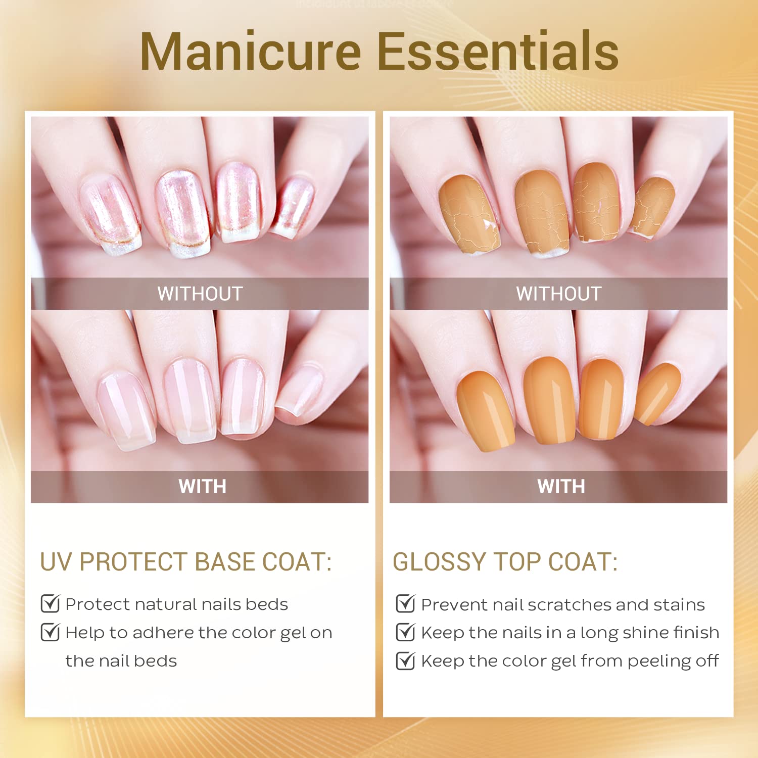 Modelones compatibilidad esmalte gel: funciona con todas las marcas.