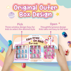 Modelones conjunto 144 piezas para uñas infantiles