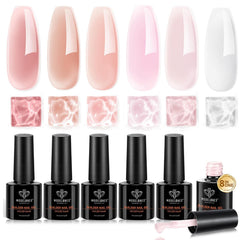 Modelones Conjunto gel de construcción uñas: manicura profesional en casa