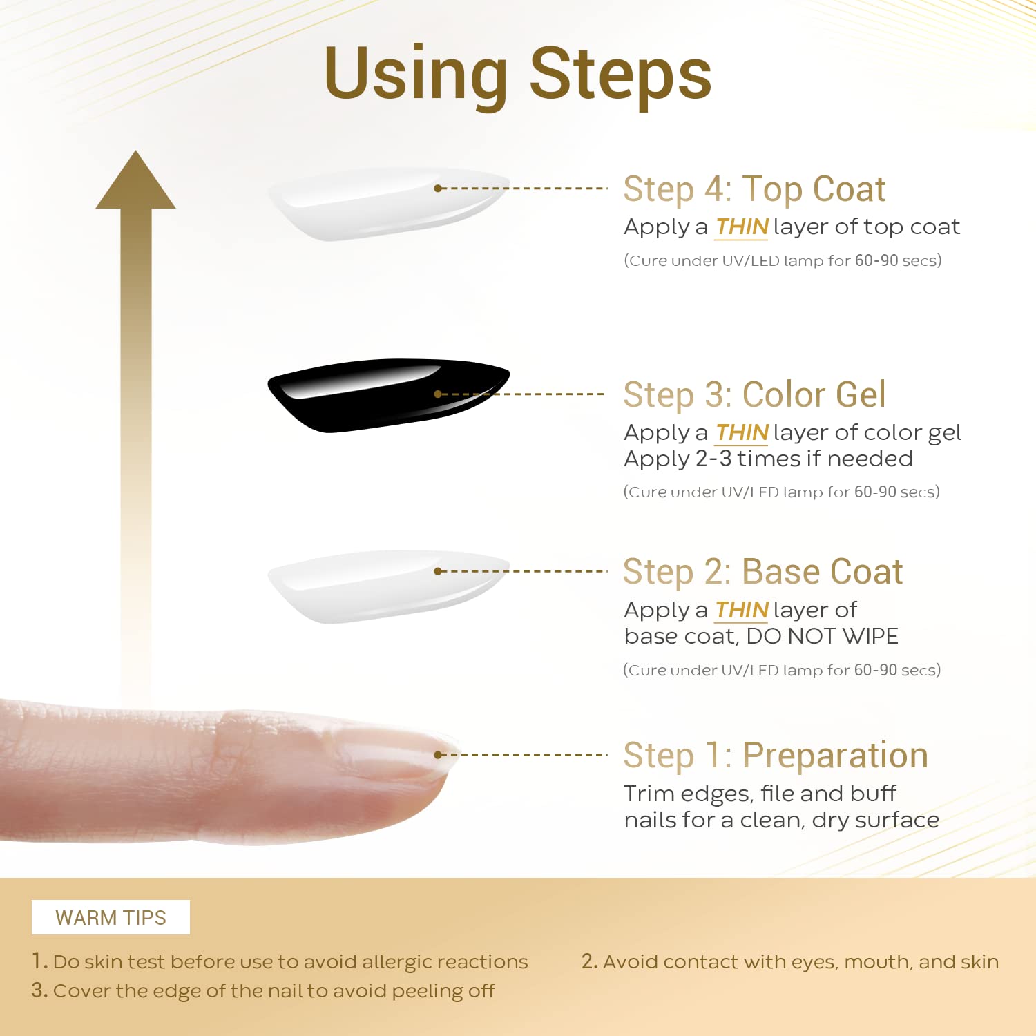 Modelones consejos uso casa: guía rápida para manicura en casa.