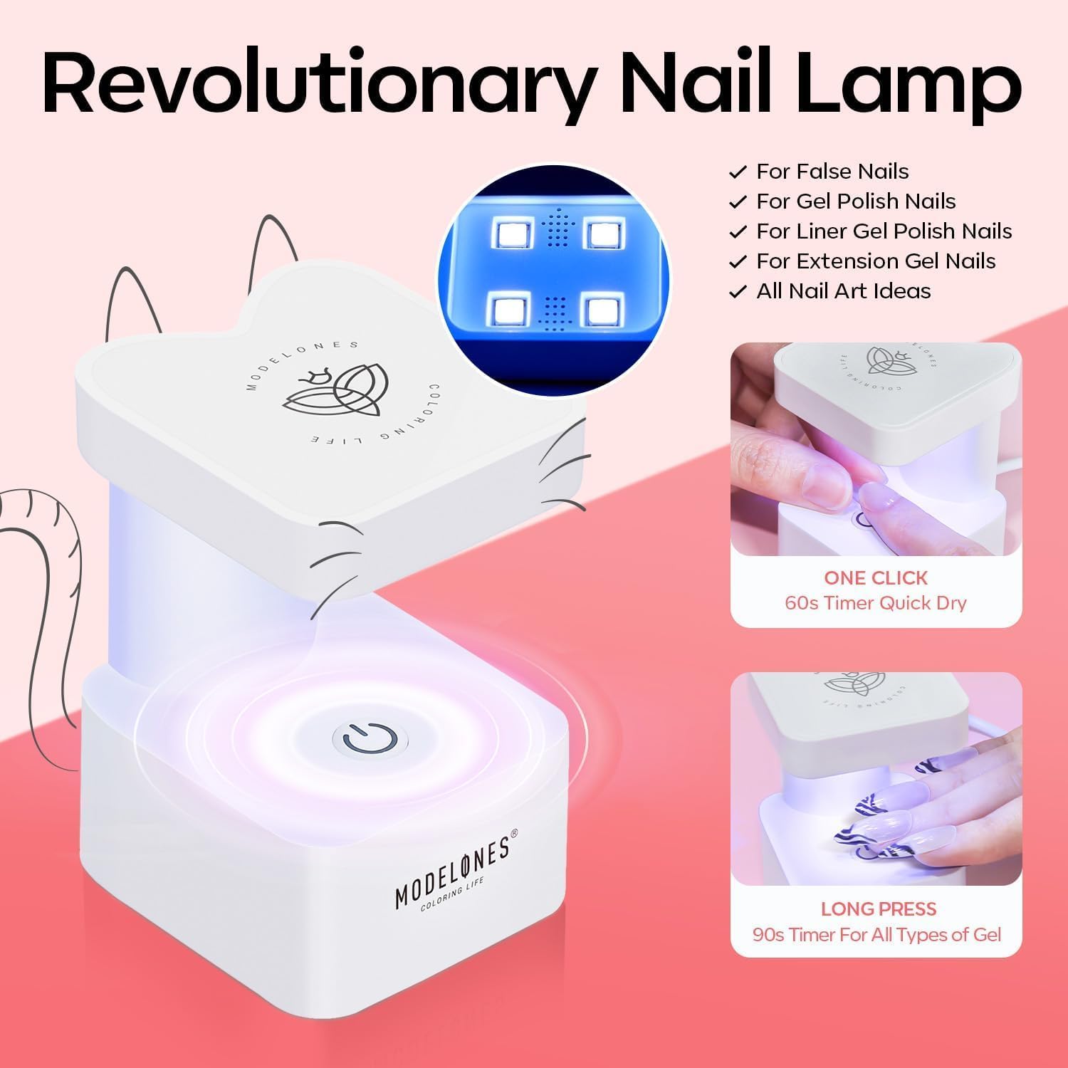 Modelones corta uñas para dar forma y acabado