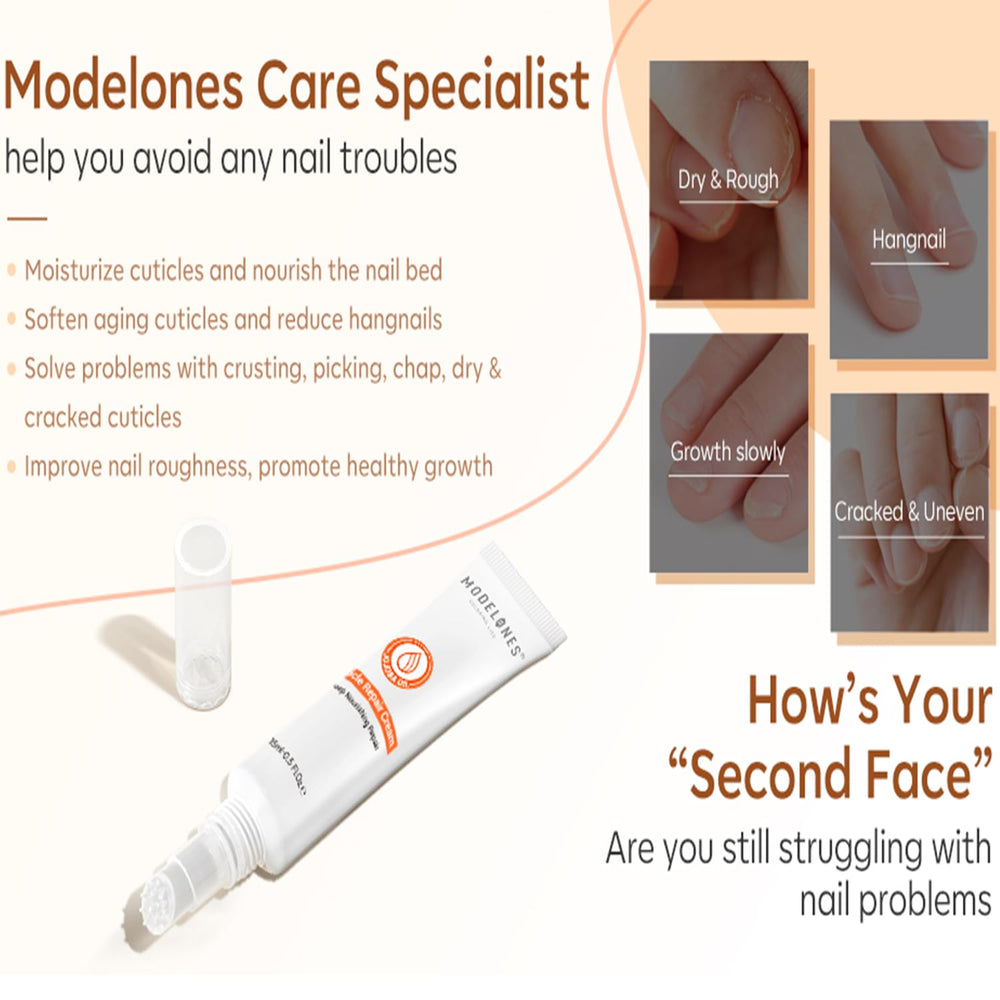 Modelones crema cutícula envase 15 ml para transporte diario