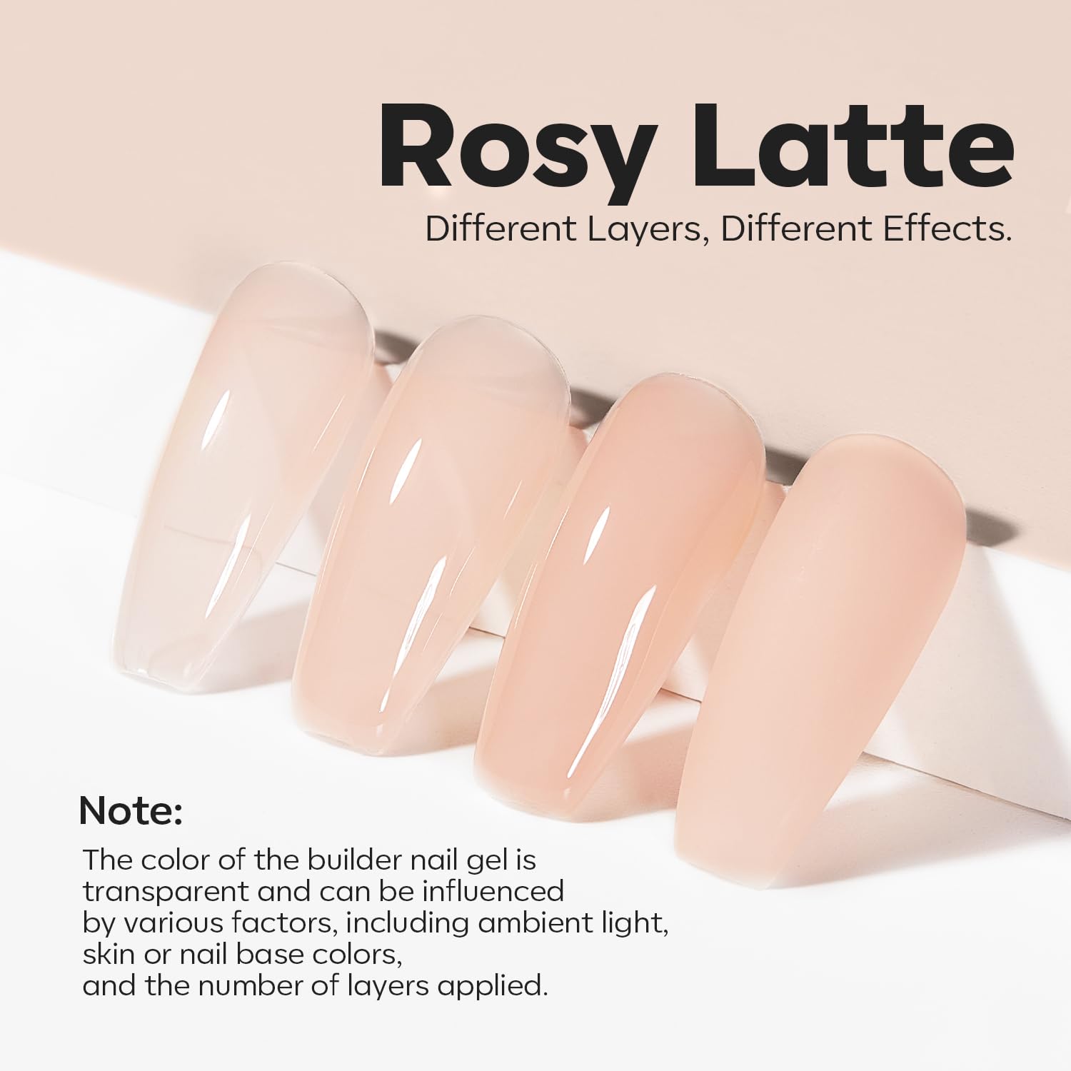 Modelones gel curado con lámpara LED/UV en 60-90 segundos para acabado duradero.