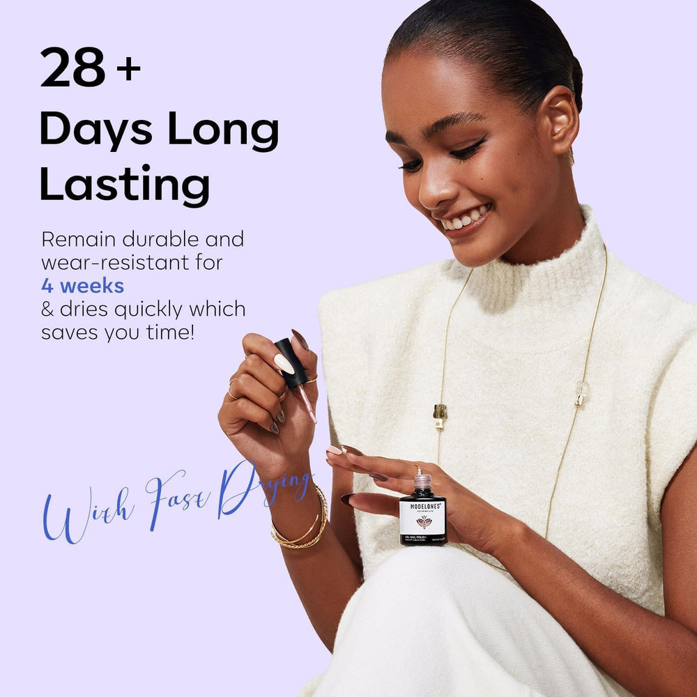 Decoración de uñas para fiesta con tono azul de Modelones.