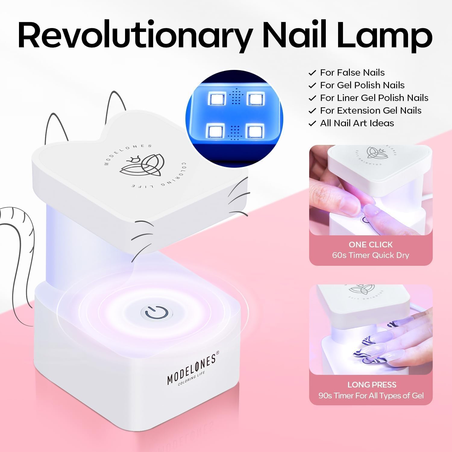 Modelones deshidratador uñas 10 ml ayuda a preparar la superficie