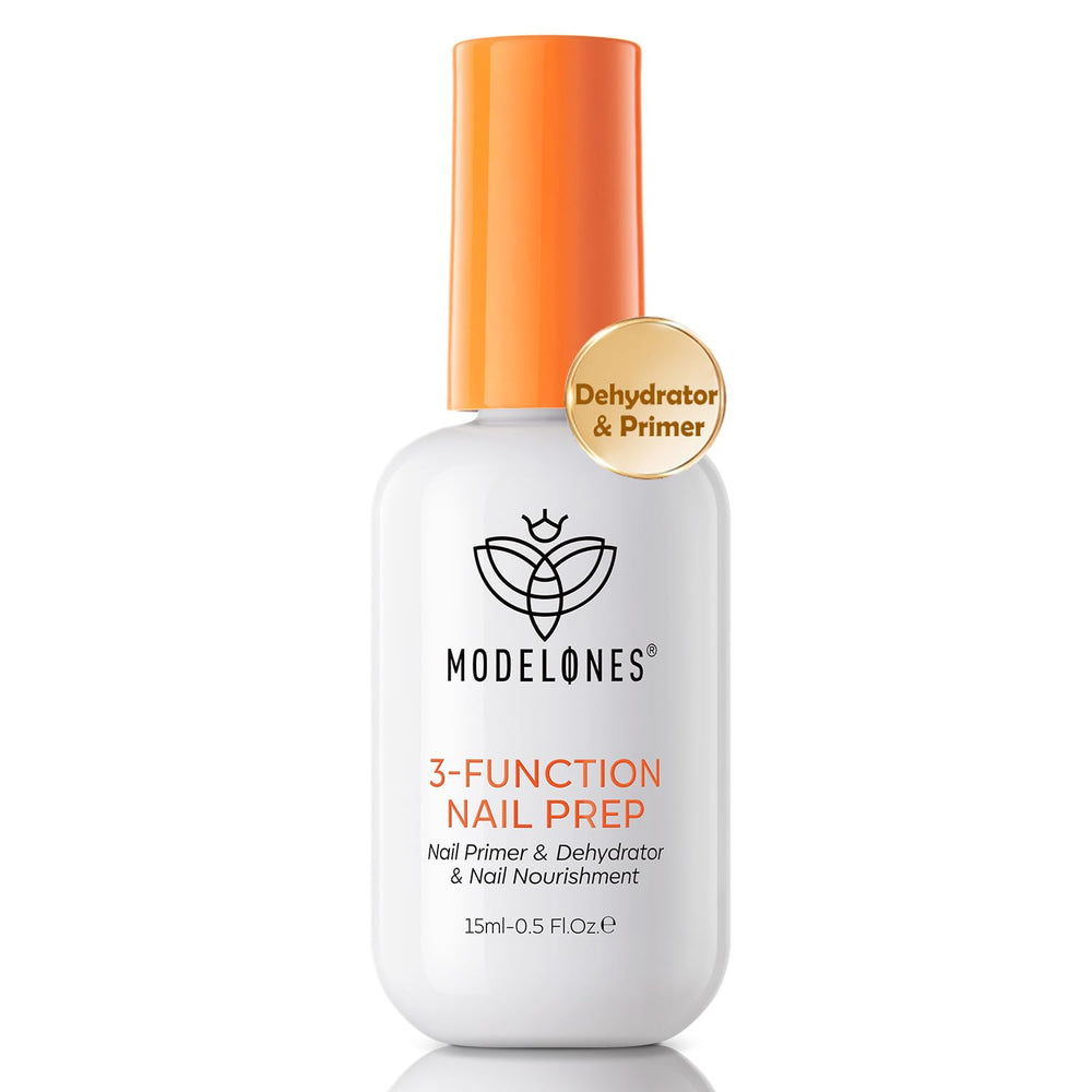 Modelones deshidratante primer para uñas 3 en 1: mejora adherencia