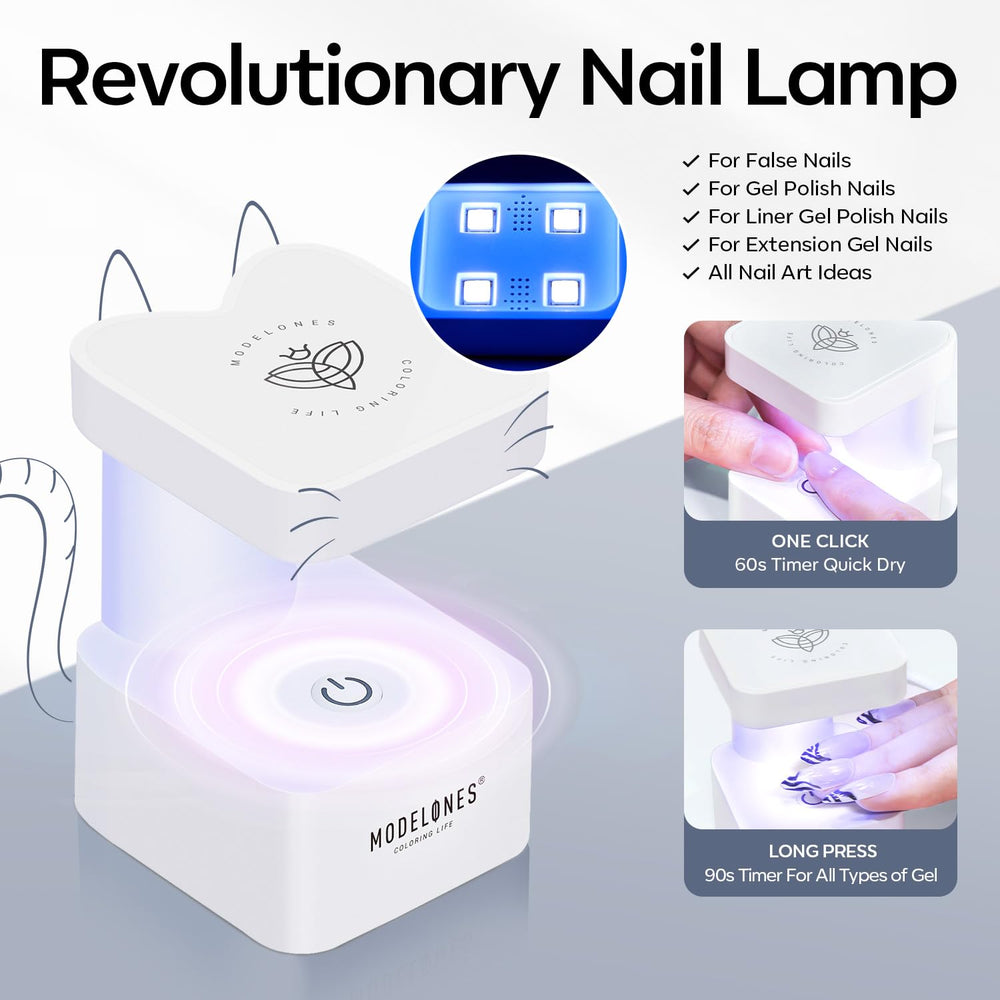 Modelones deshidratante de uñas para mejor adhesión