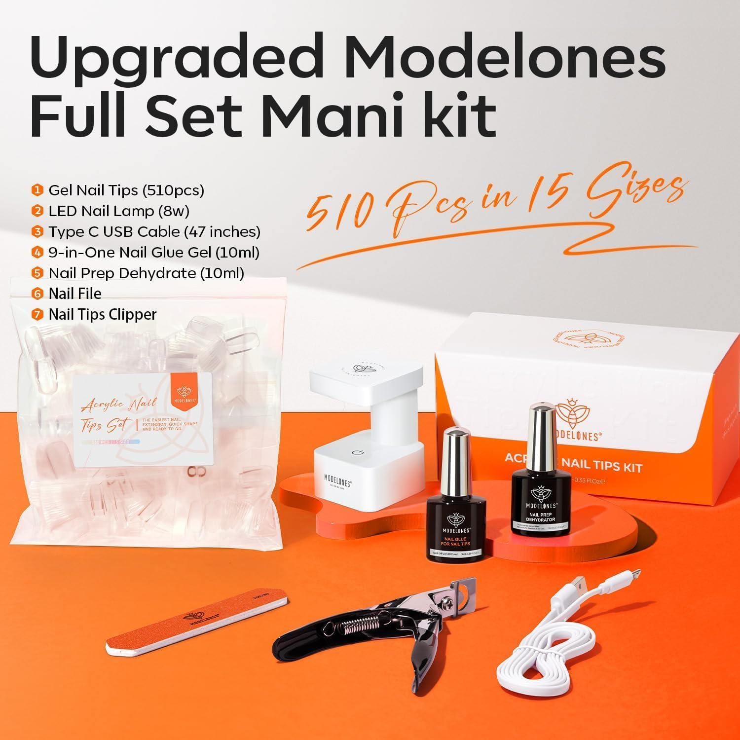 Modelones deshidratante para uñas, prepara la superficie para mayor adherencia.