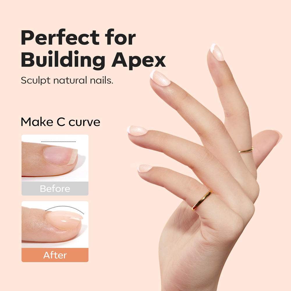 Destellos champán brillante de modelones para un look glamoroso