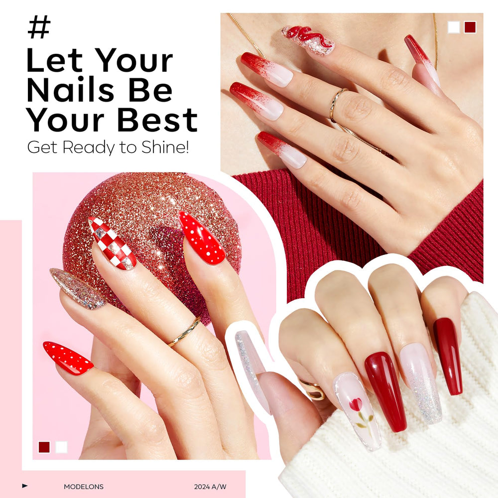 Modelones duración de 28 días con acabado libre de burbujas