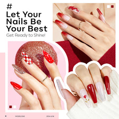 Modelones duración de 28 días con acabado libre de burbujas