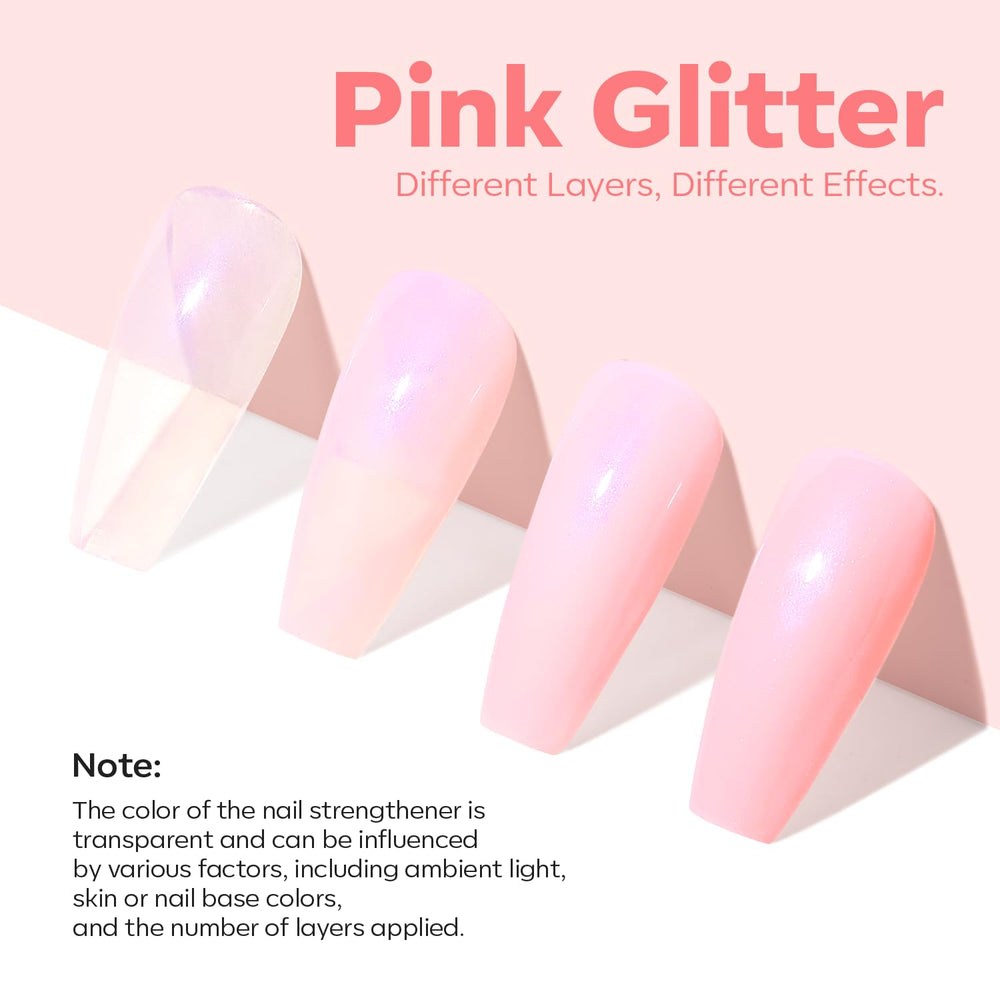 Modelones: efecto cubriente suave en uñas, acabado rosado natural.