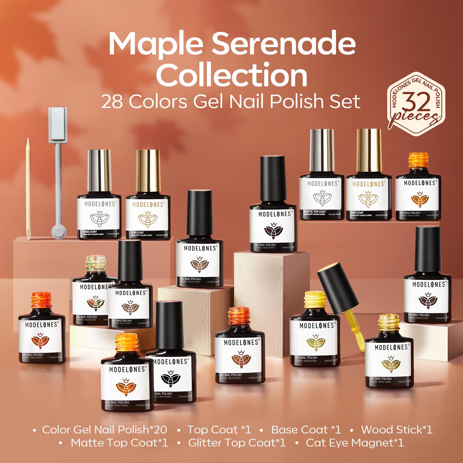 Modelones envase con botellas de 7 ml para viaje y uso diario.