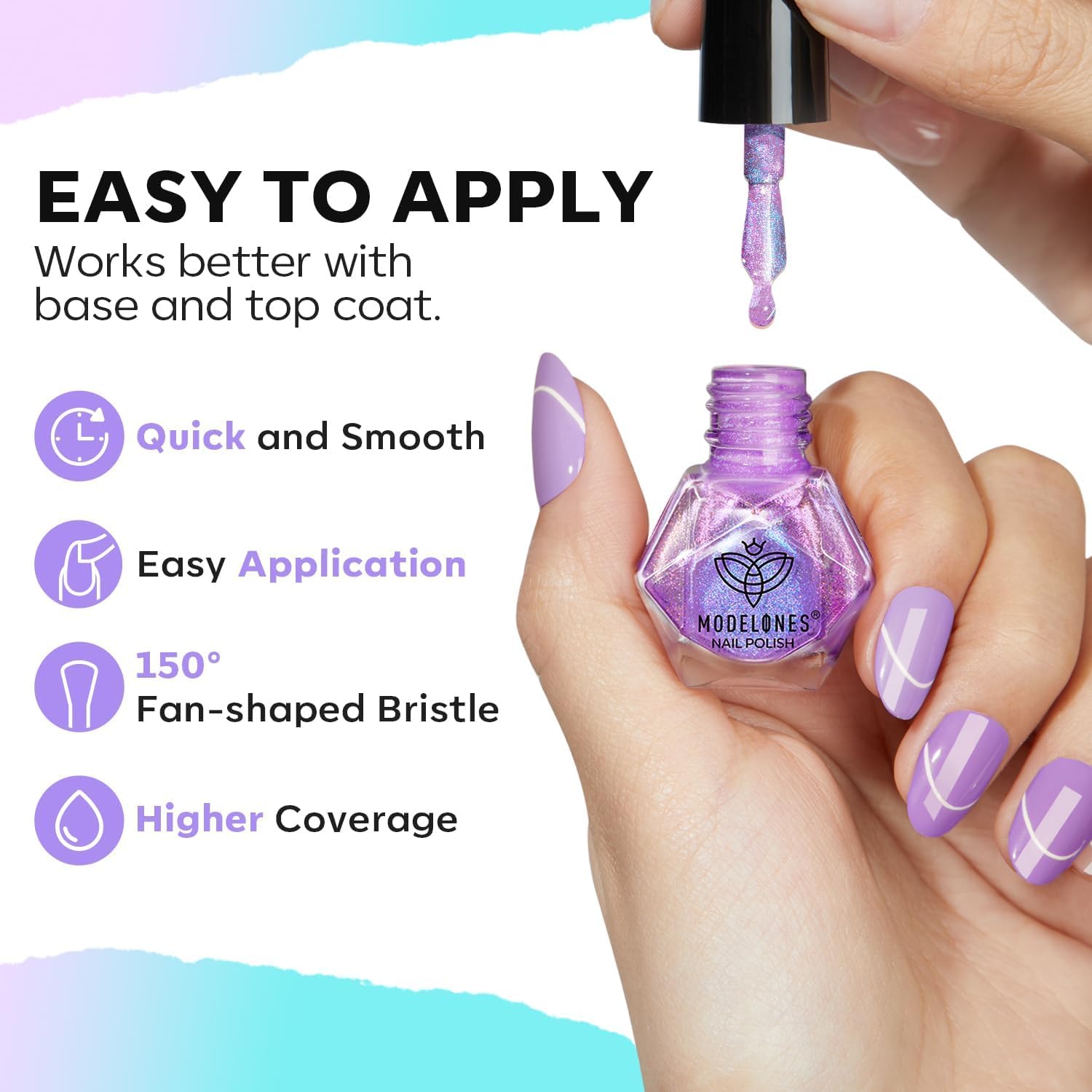 Modelones Chameleon Duración Larga: acabado resistente para uso diario