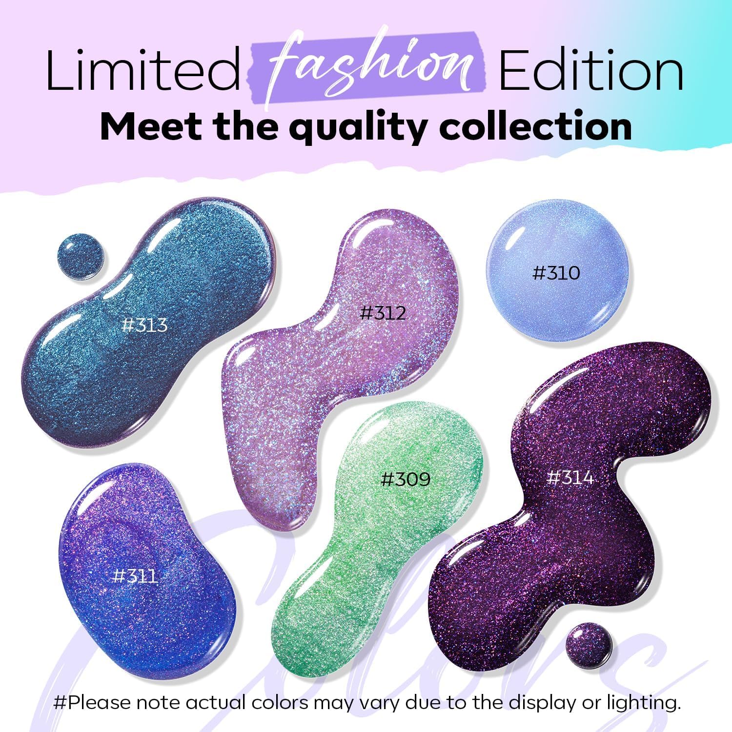 Modelones Chameleon Efecto Holográfico: destellos multirreflejo en cada capa