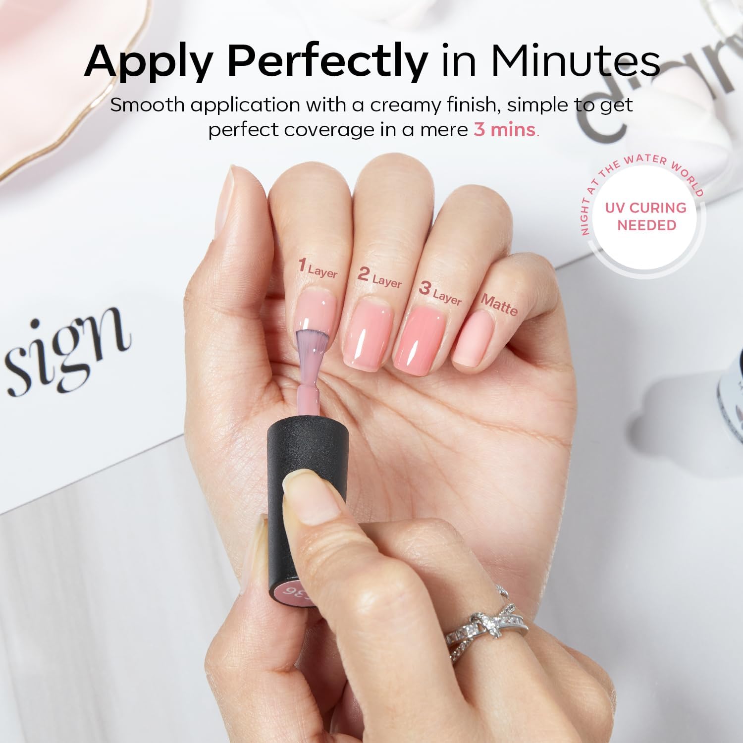 Modelones gel jelly acabado brillante, duradero con aplicación adecuada.