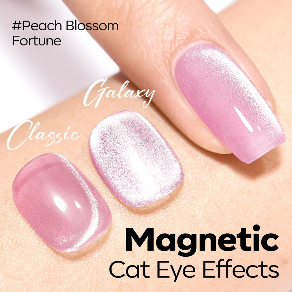 Esmalte ojo de gato holográfico de Modelones para estilos vibrantes