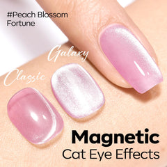 Esmalte ojo de gato holográfico de Modelones para estilos vibrantes