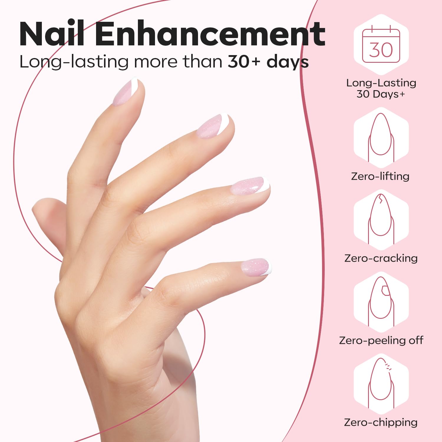 Modelones fórmula sin toxinas para uñas sanas y seguras.