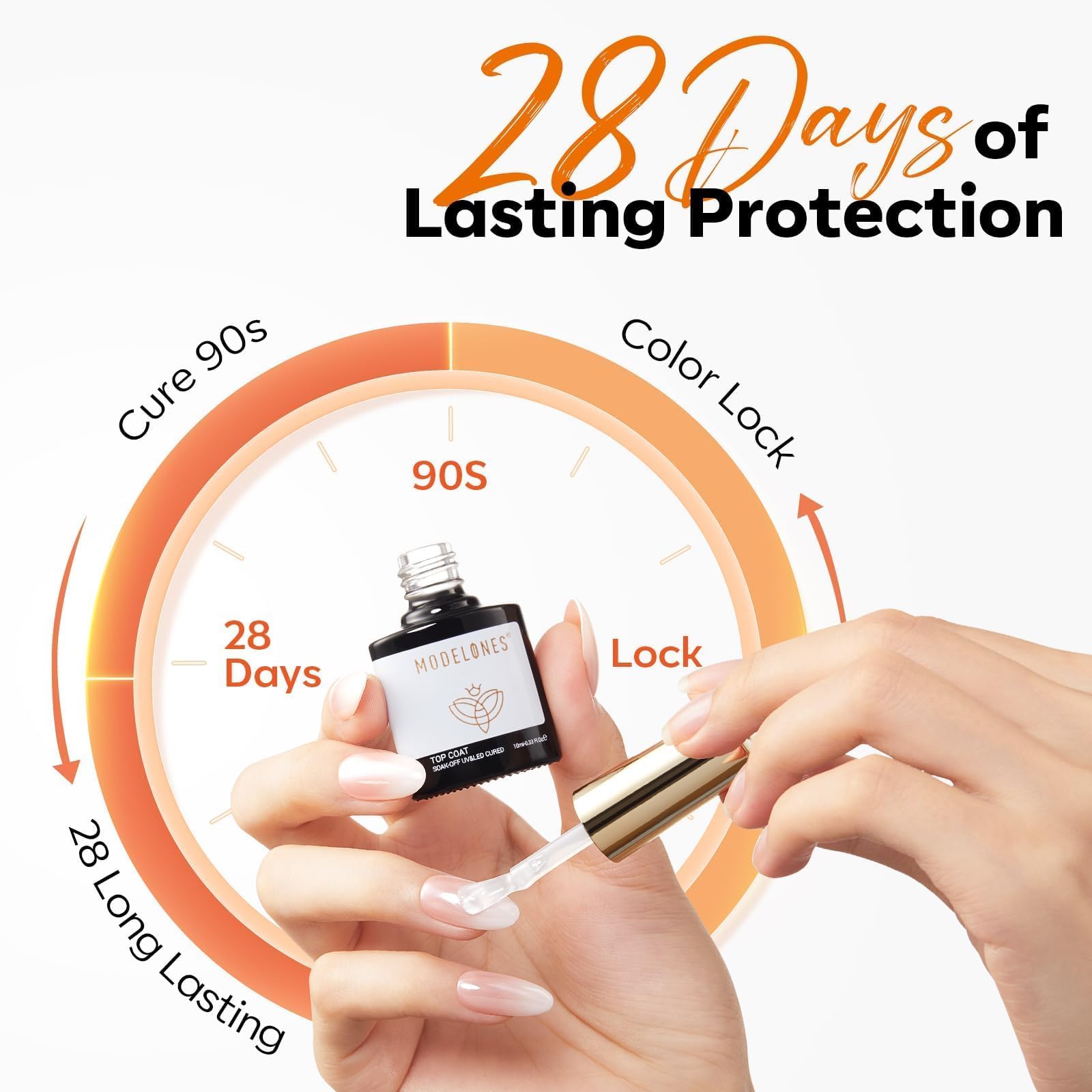 Modelones fórmula sin toxinas, bajo olor y apta para piel sensible.