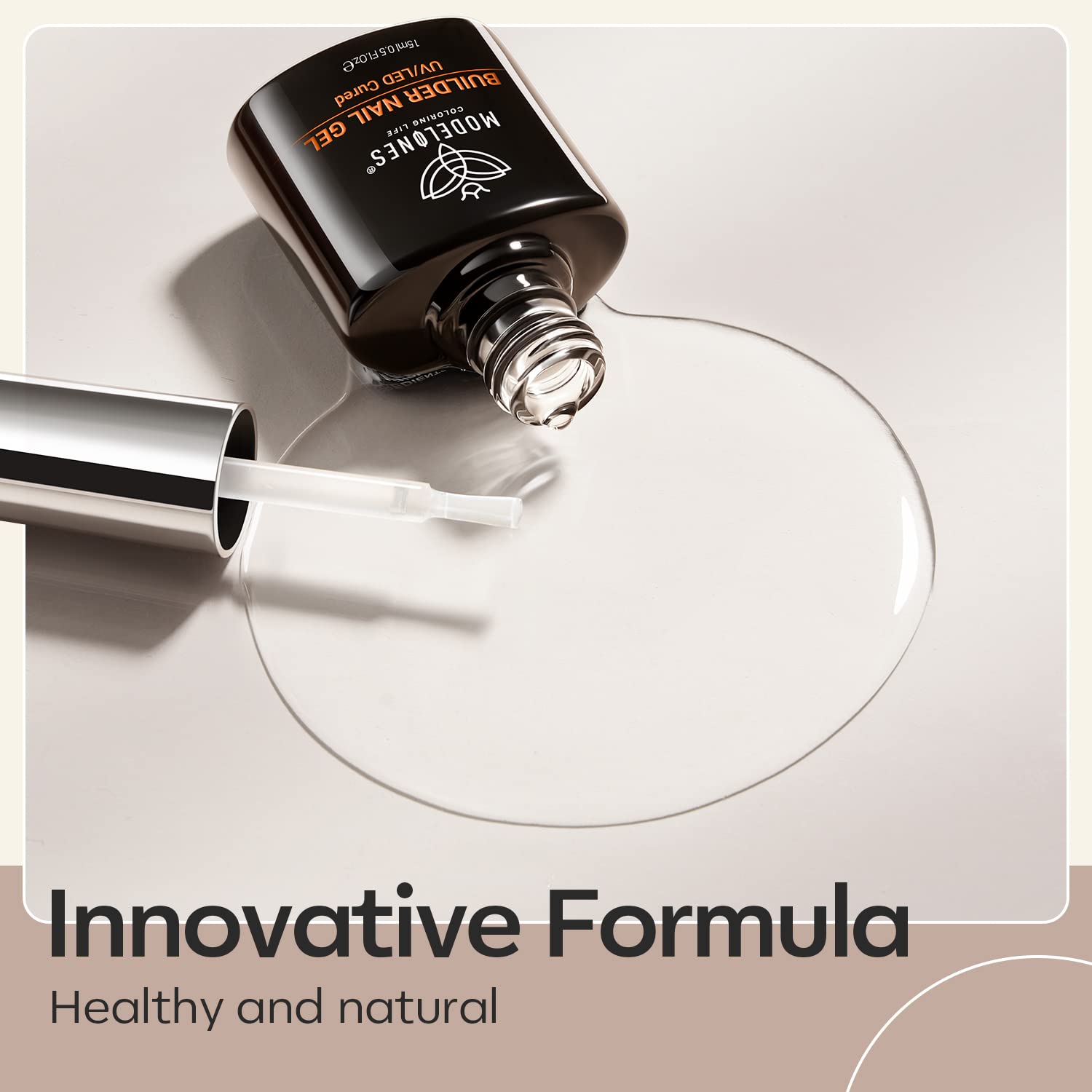 Modelones gel construcción funciona como base y fortalecedor.