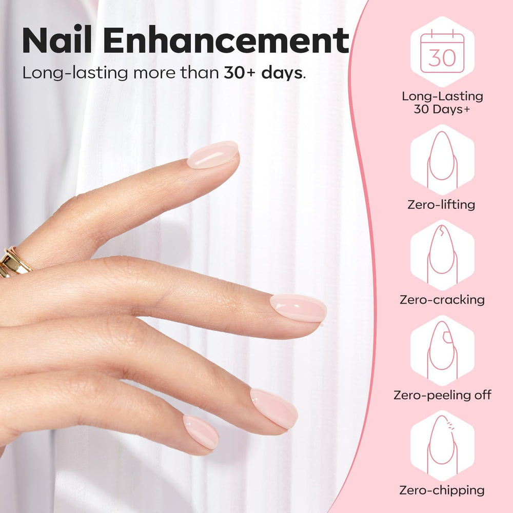 modelones gel de construcción con brocha integrada para aplicación uniforme