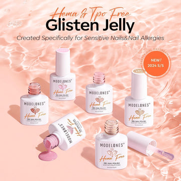 Modelones Jelly Gel Uso con base y capa superior para mayor durabilidad.
