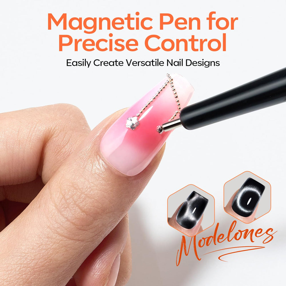 Modelones kit compacto para uñas, perfecto para viaje y uso diario.